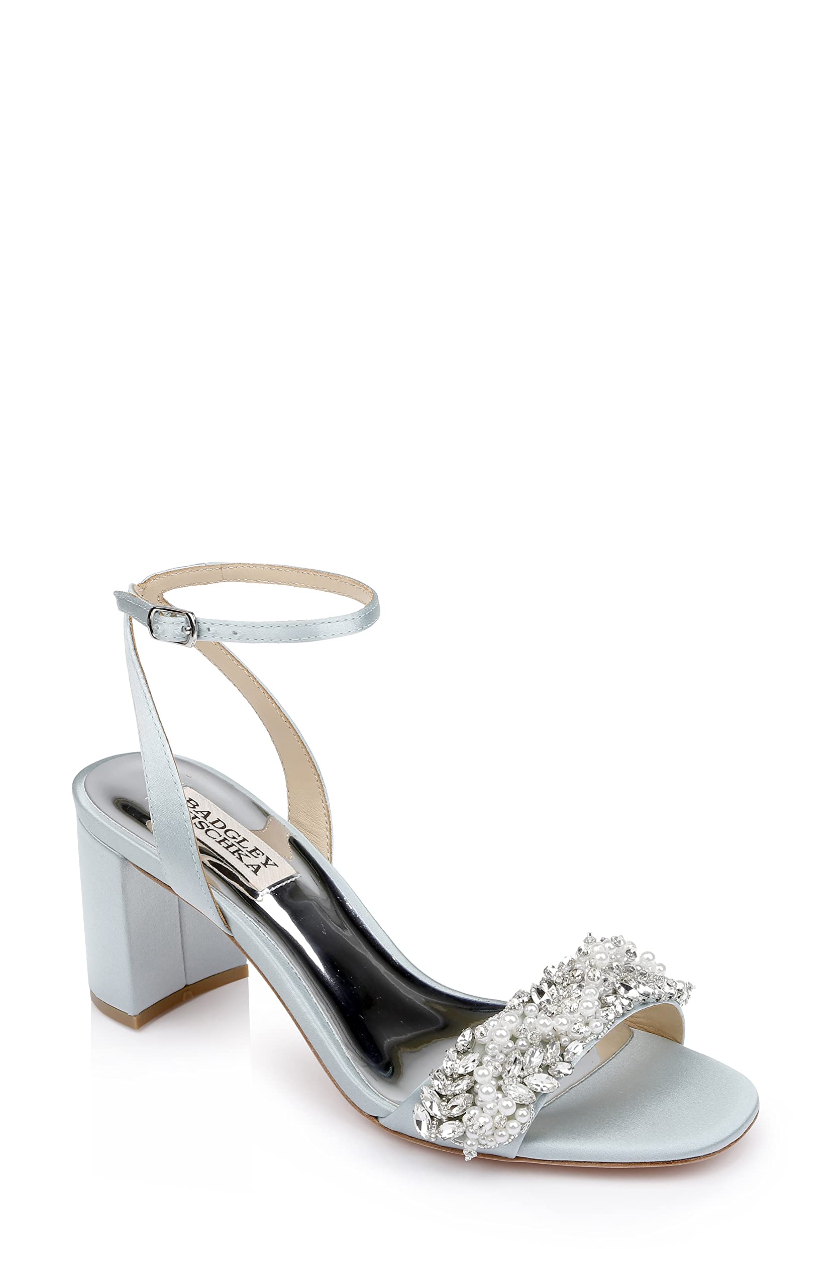 Badgley Mischka womens Block Heel Sandal Heeled Sandal