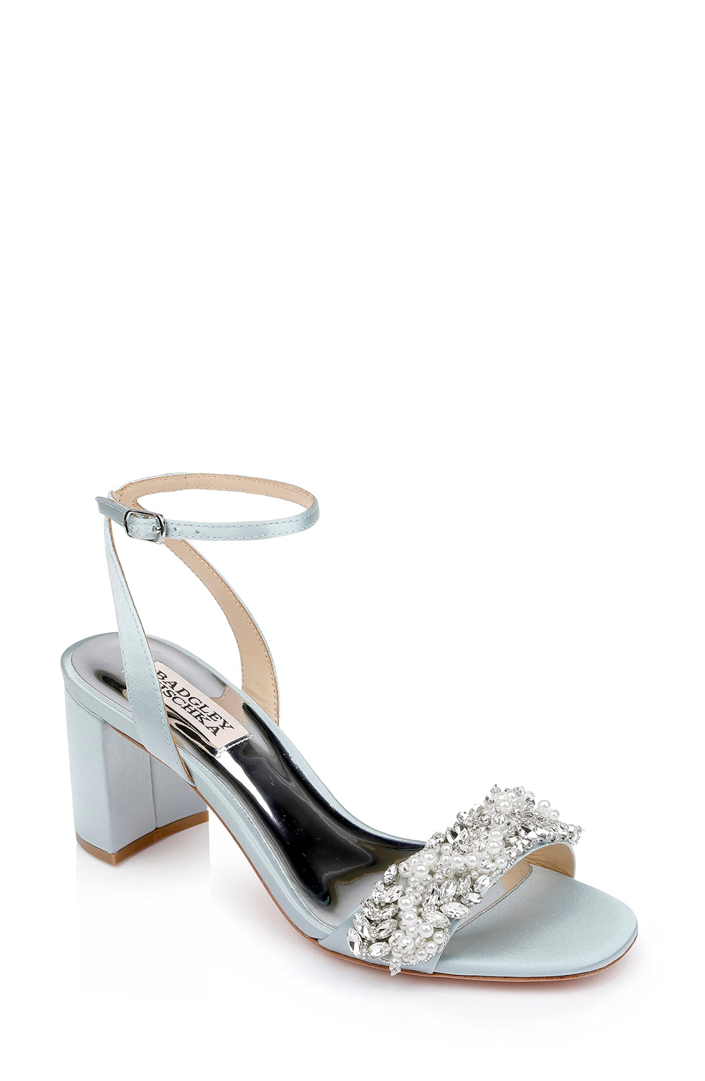 Badgley Mischka womens Block Heel Sandal Heeled Sandal