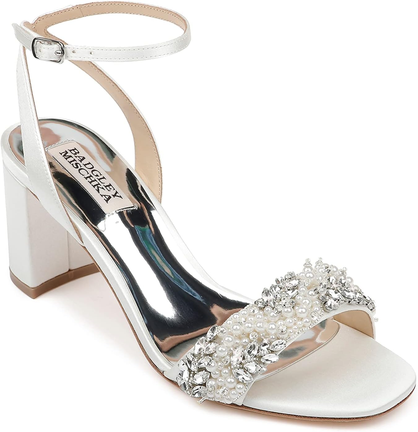 Badgley Mischka womens Block Heel Sandal Heeled Sandal