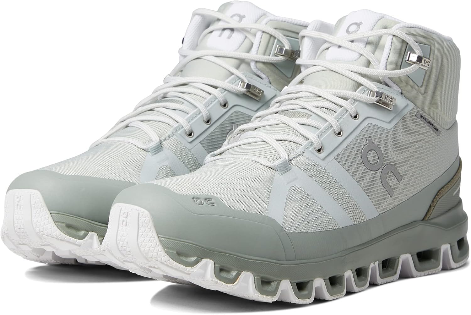 On Women's Cloudrock Waterproof 1 Sneaker, Mineral Kelp, 3.5 UK