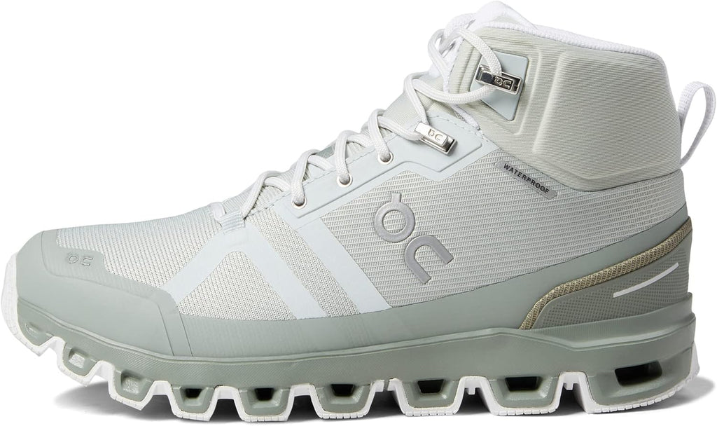 On Women's Cloudrock Waterproof 1 Sneaker, Mineral Kelp, 3.5 UK