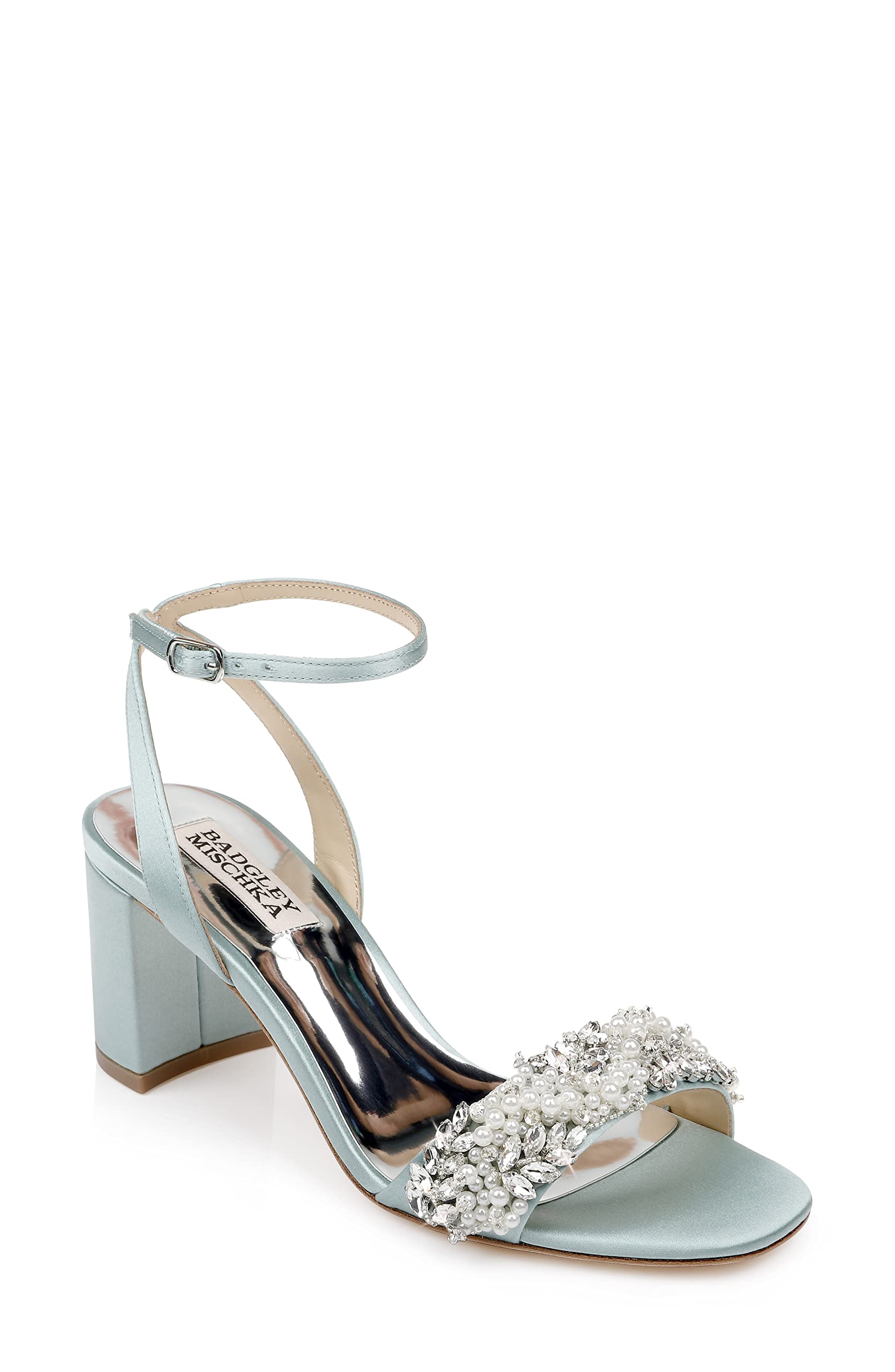 Badgley Mischka womens Block Heel Sandal Heeled Sandal