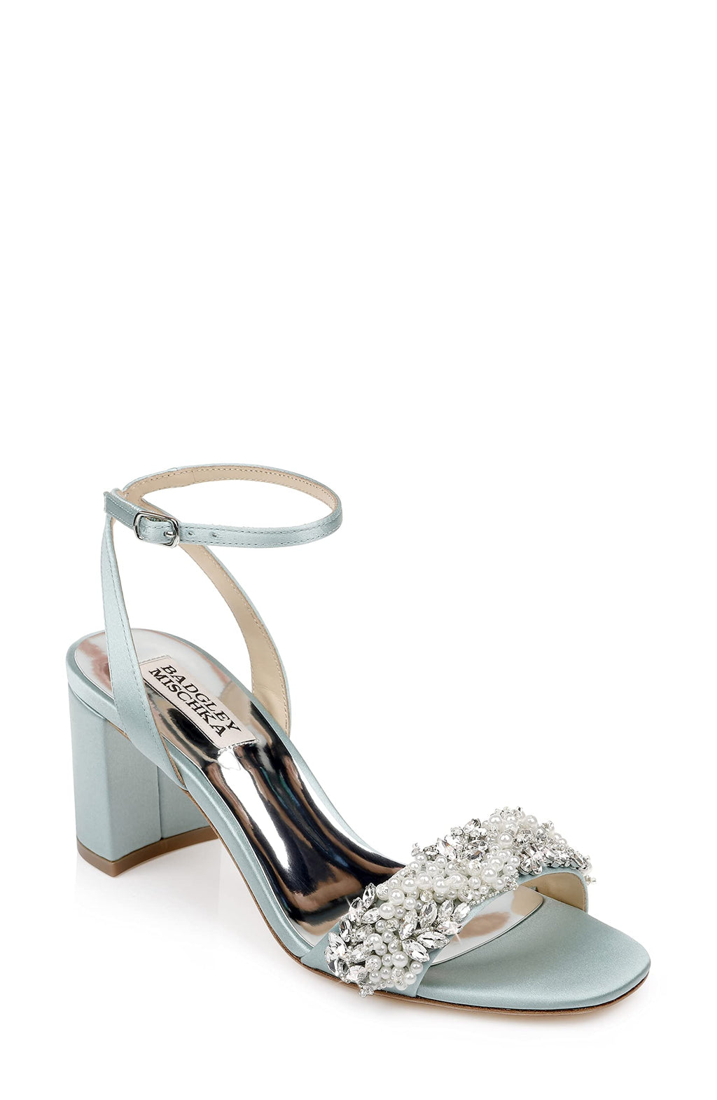 Badgley Mischka womens Block Heel Sandal Heeled Sandal